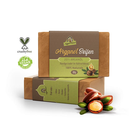 Arganöl Seife mit Lemongrass 100g