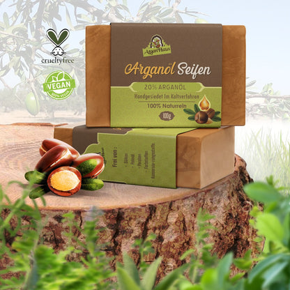 Arganöl Seife mit Lemongrass 100g