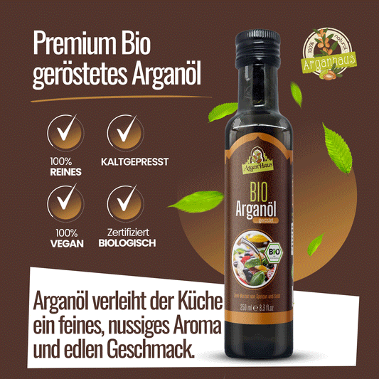 Bio Arganöl für die Küche geröstet(100ml)