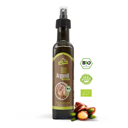 Bio Arganöl  aus ungerösteten Samen(250ml mit Spender )