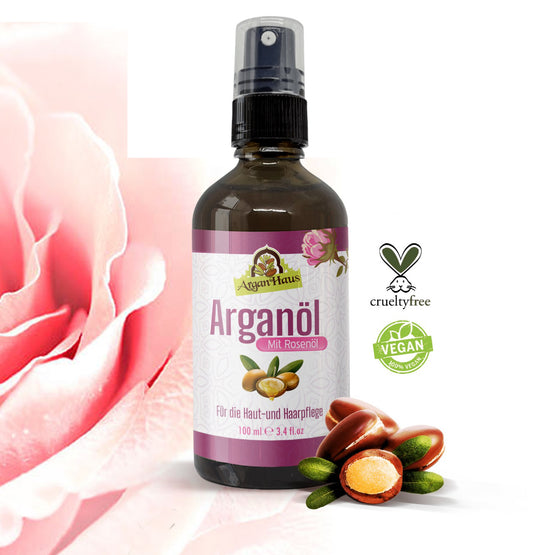 Arganöl mit Rosenöl(Hautpflege)