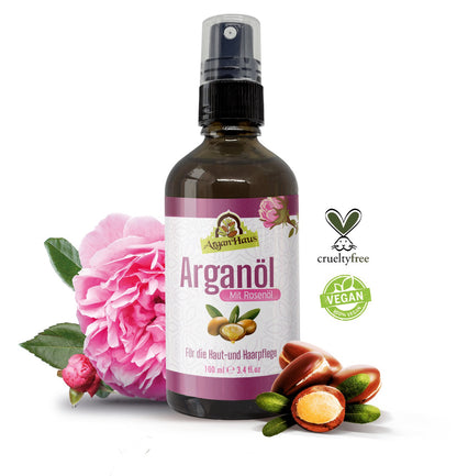 Arganöl mit Rosenöl(Hautpflege)