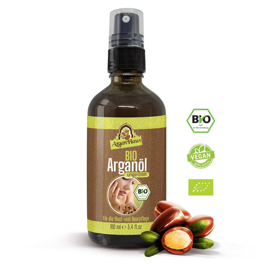 Bio Arganöl  aus ungerösteten Samen mit Spender