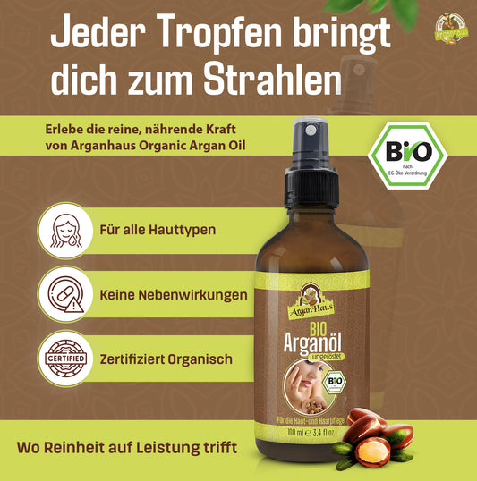 Bio Arganöl ungeröstet(75ml)
