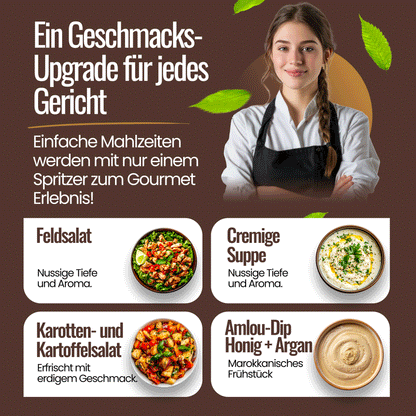 BIO Arganöl für die Küche geröstet(100,250,500,1000ml )