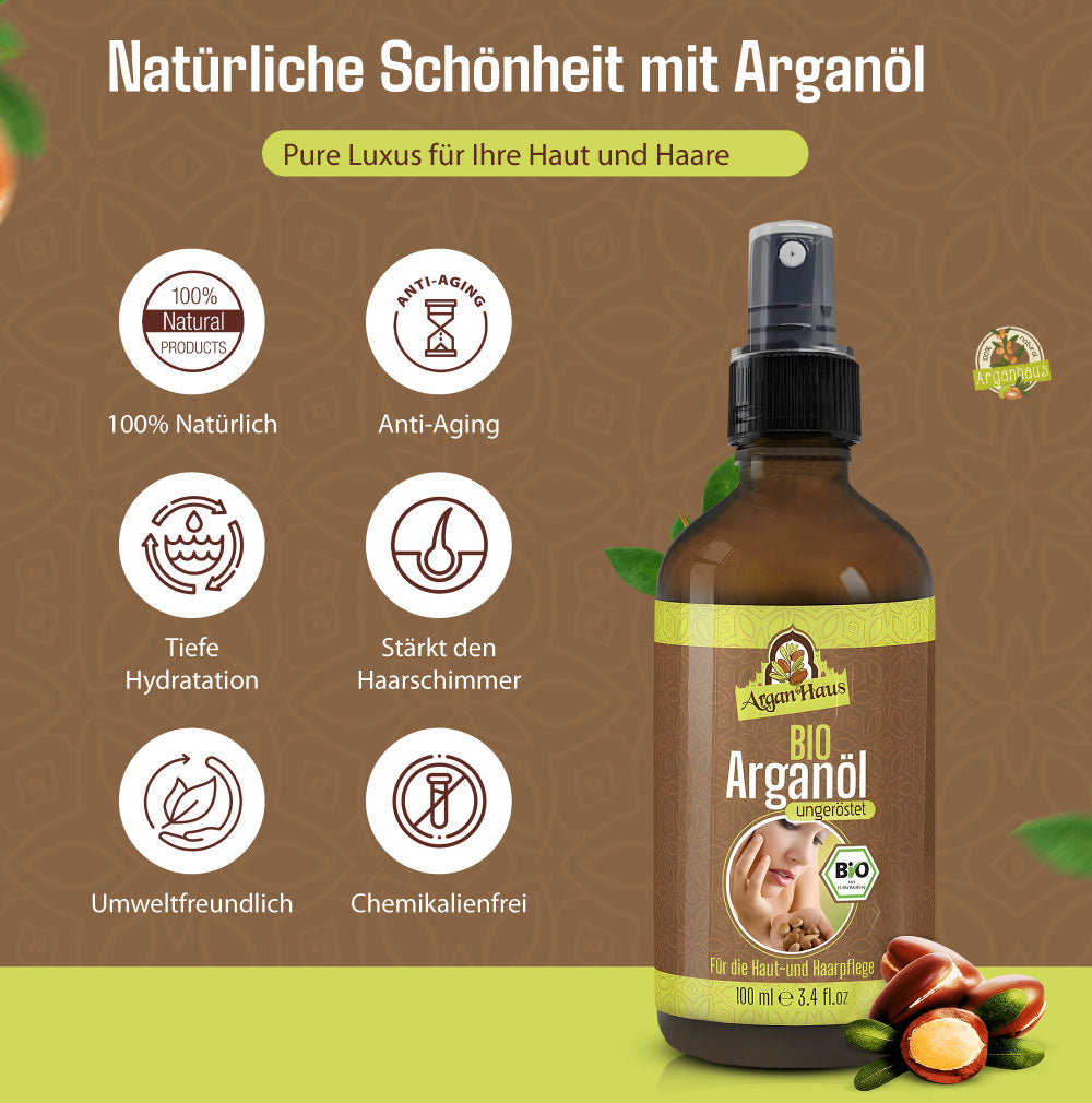 Bio Arganöl ungeröstet(75ml)