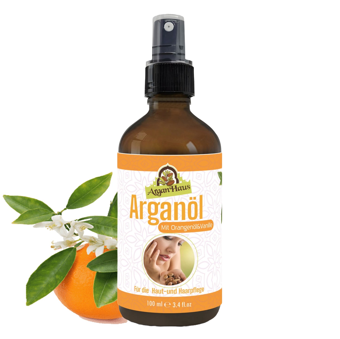 Arganöl mit Orangen&Vanilie