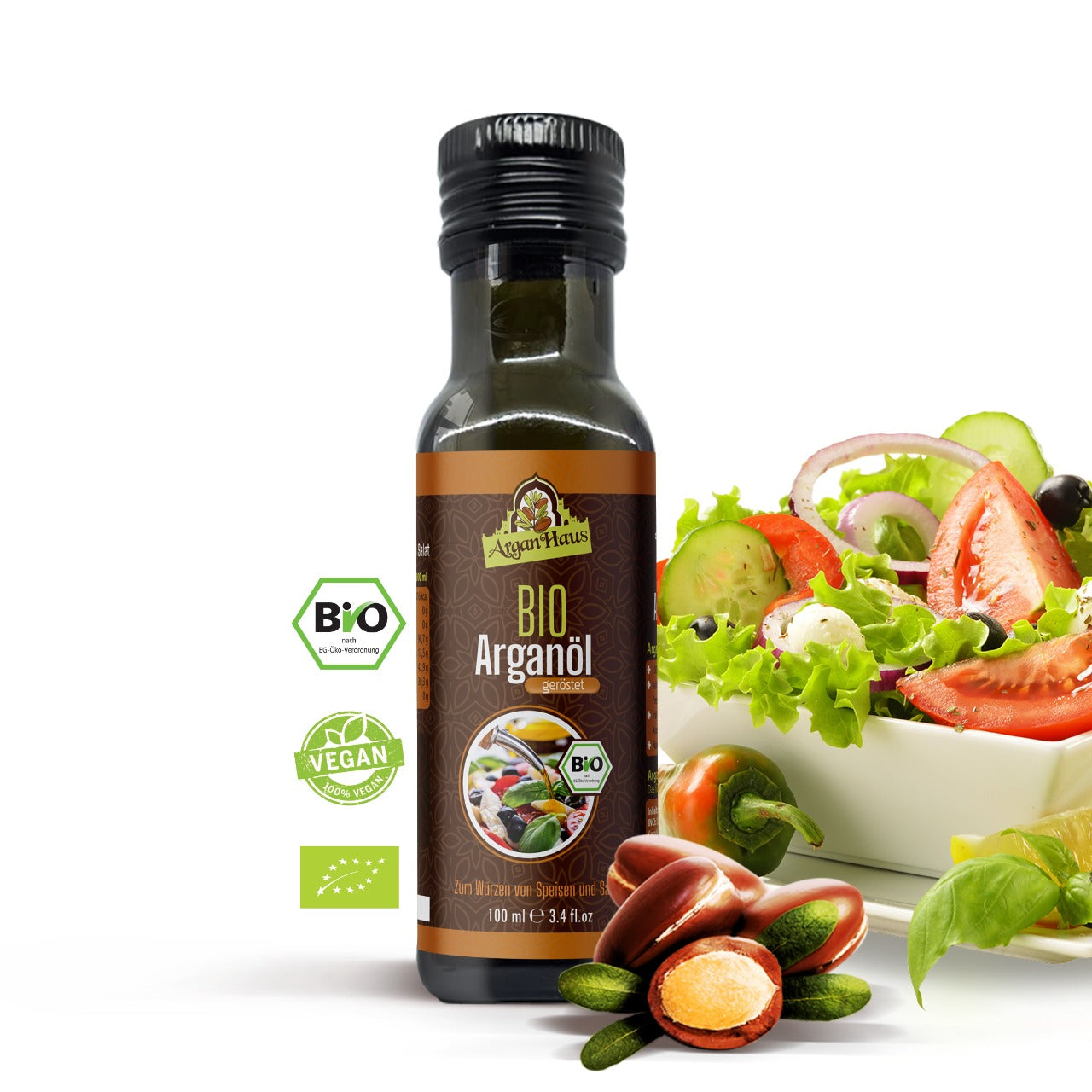 Bio Arganöl für die Küche geröstet(100ml)