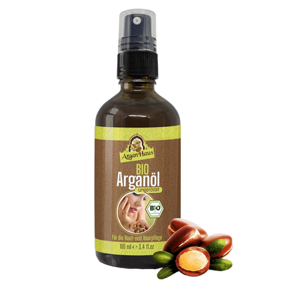Bio Arganöl  für die Haut und Haare  ungeröstet (75,100,250,oder 500ml)