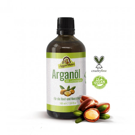 Preview: Arganöl mit Lemongrass 100ml Preview: Arganöl mit Lemongrass 100ml