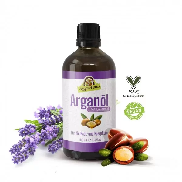Arganöl mit Lavendel für die Haut Arganöl mit Lavendel für die Haut